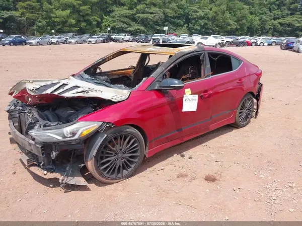 KMHD04L85JU598162 2018 HYUNDAI ELANTRA - Image 2