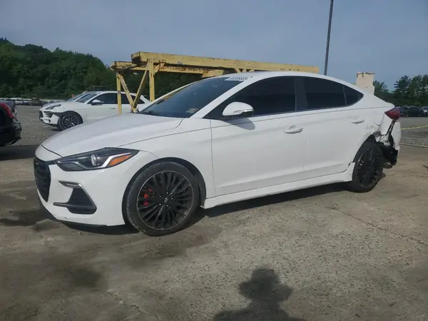 KMHD04LB0JU545384 2018 HYUNDAI ELANTRA - Image 1