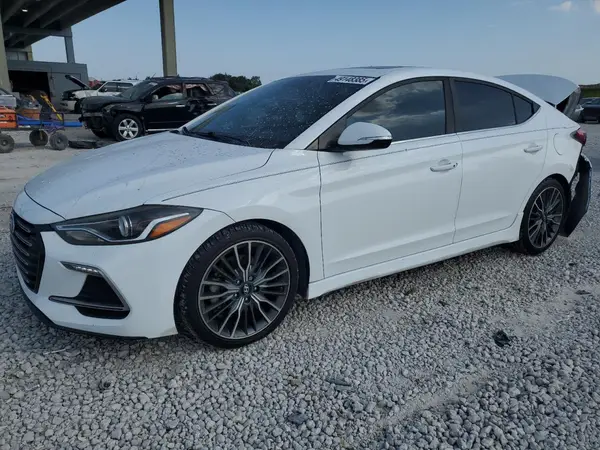 KMHD04LB0JU557888 2018 HYUNDAI ELANTRA - Image 1