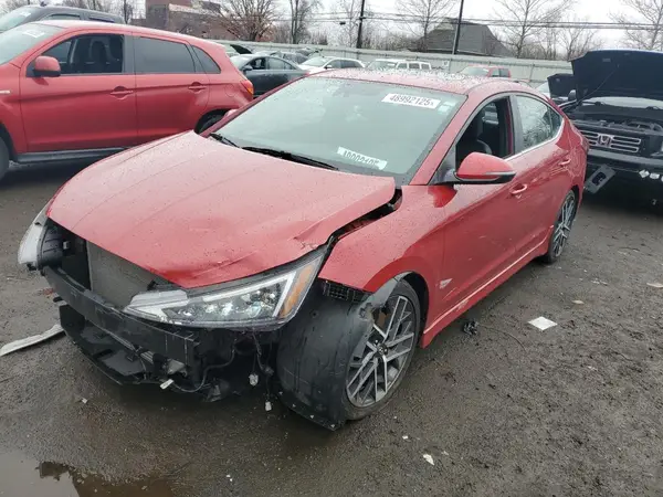 KMHD04LB0KU818437 2019 HYUNDAI ELANTRA - Image 1