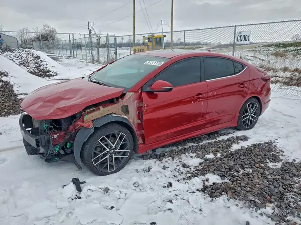 KMHD04LB0KU831222 2019 HYUNDAI ELANTRA - Image 1