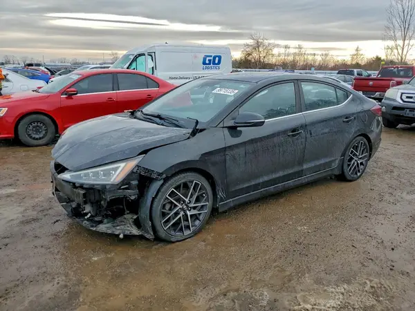 KMHD04LB0KU863006 2019 HYUNDAI ELANTRA - Image 1
