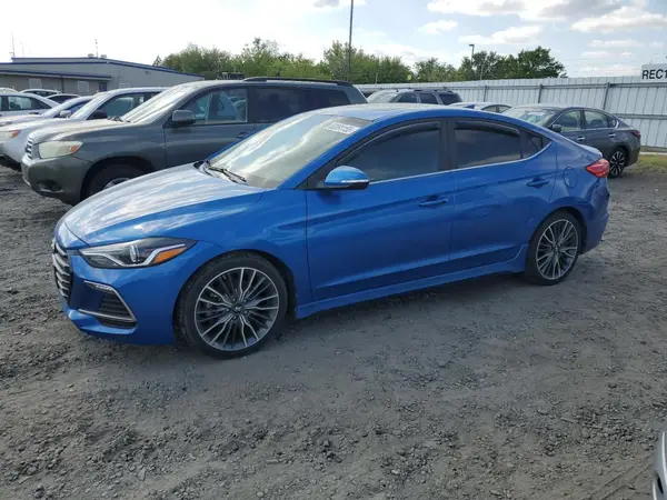 KMHD04LB1JU468220 2018 HYUNDAI ELANTRA - Image 1