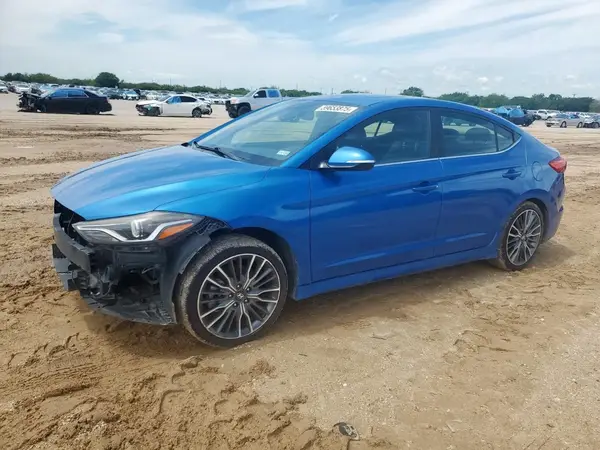 KMHD04LB1JU485342 2018 HYUNDAI ELANTRA - Image 1