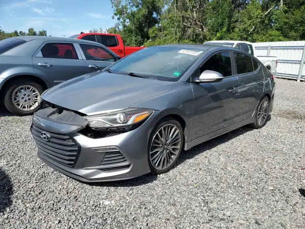 KMHD04LB1JU498799 2018 HYUNDAI ELANTRA - Image 1