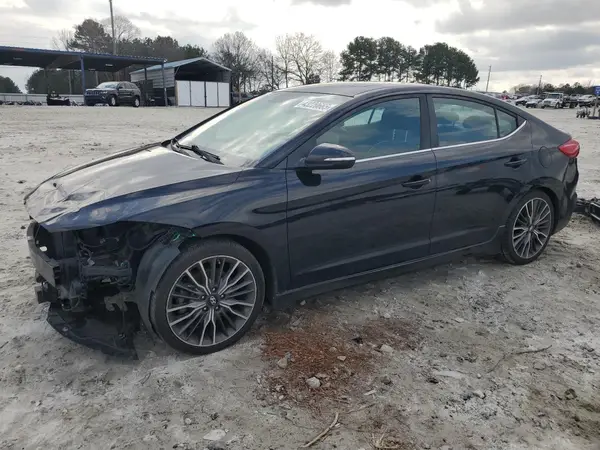 KMHD04LB1JU558337 2018 HYUNDAI ELANTRA - Image 1