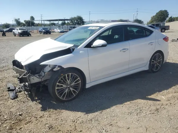 KMHD04LB1JU573548 2018 HYUNDAI ELANTRA - Image 1