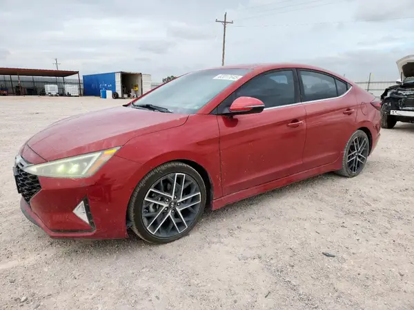 KMHD04LB1KU842505 2019 HYUNDAI ELANTRA - Image 1