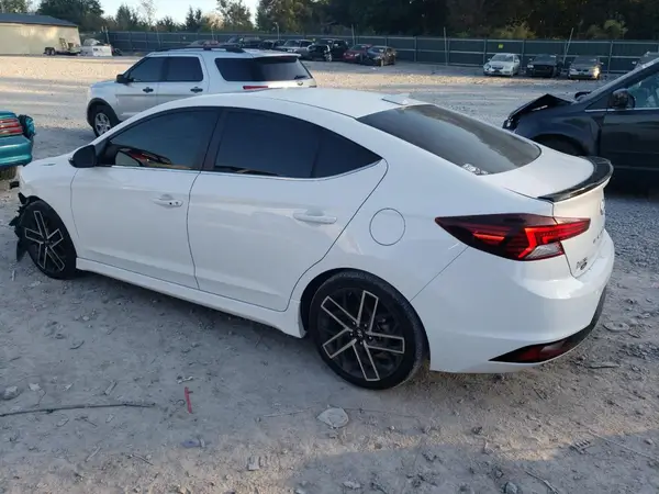 KMHD04LB1LU989490 2020 HYUNDAI ELANTRA - Image 2