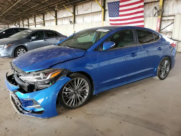 KMHD04LB2HU319132 2017 HYUNDAI ELANTRA - Image 1