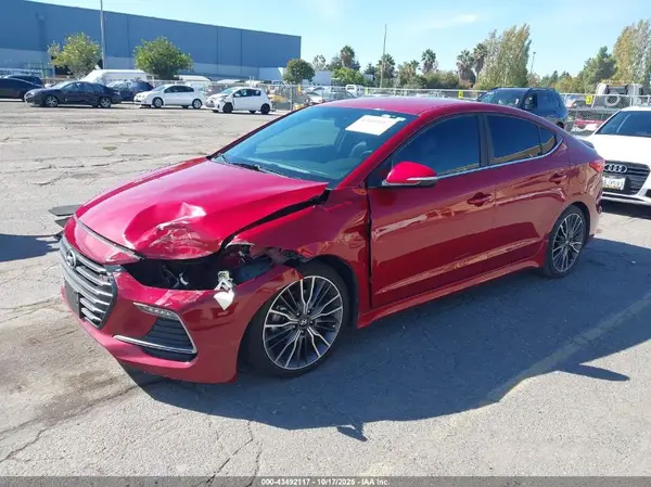 KMHD04LB2HU361736 2017 HYUNDAI ELANTRA - Image 2