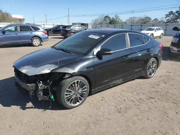KMHD04LB2JU518901 2018 HYUNDAI ELANTRA - Image 1