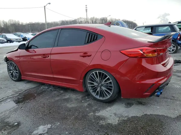 KMHD04LB2JU521605 2018 HYUNDAI ELANTRA - Image 2