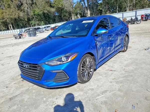KMHD04LB2JU553907 2018 HYUNDAI ELANTRA - Image 1