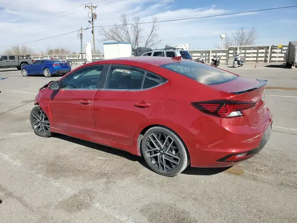 KMHD04LB2LU100177 2020 HYUNDAI ELANTRA - Image 2