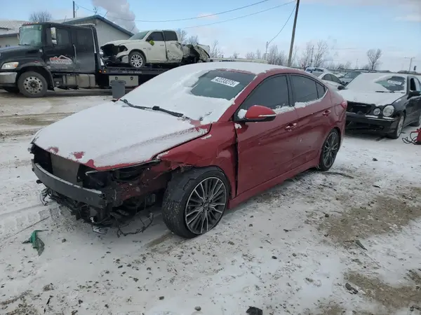 KMHD04LB3JU474892 2018 HYUNDAI ELANTRA - Image 1