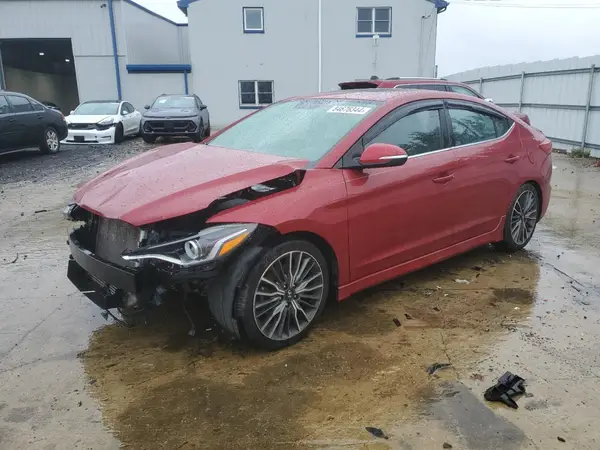 KMHD04LB3JU497623 2018 HYUNDAI ELANTRA - Image 1