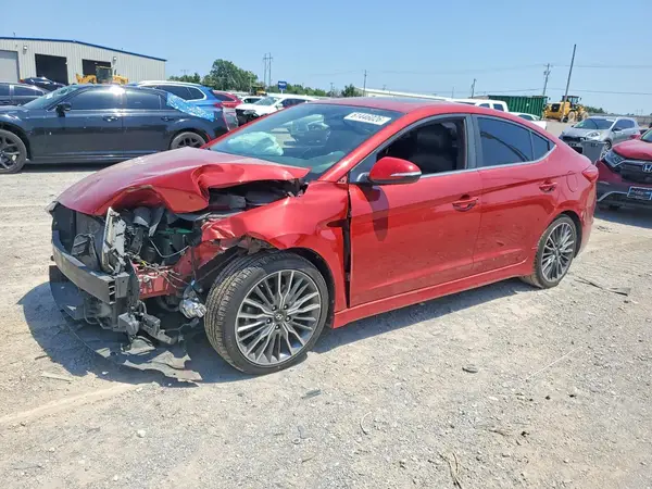 KMHD04LB3JU499078 2018 HYUNDAI ELANTRA - Image 1
