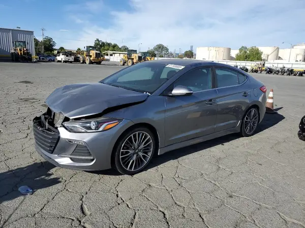 KMHD04LB3JU563507 2018 HYUNDAI ELANTRA - Image 1