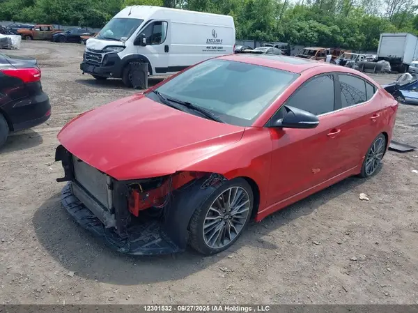 KMHD04LB3JU669665 2018 HYUNDAI ELANTRA - Image 2