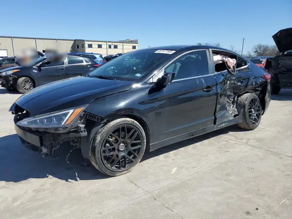 KMHD04LB3KU865431 2019 HYUNDAI ELANTRA - Image 1