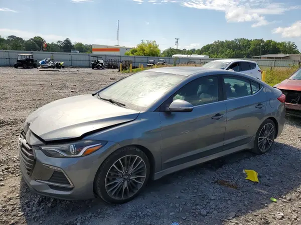 KMHD04LB4HU327524 2017 HYUNDAI ELANTRA - Image 1