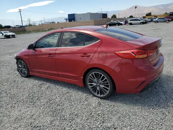 KMHD04LB4JU499087 2018 HYUNDAI ELANTRA - Image 2