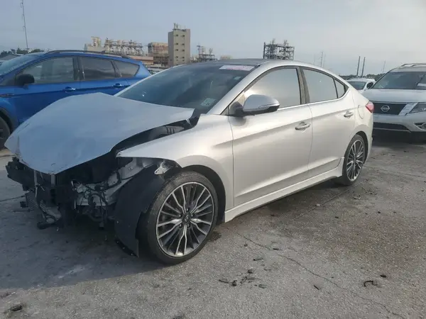 KMHD04LB4JU514347 2018 HYUNDAI ELANTRA - Image 1