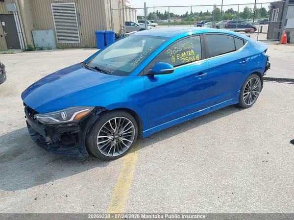 KMHD04LB4JU516518 2018 HYUNDAI ELANTRA - Image 2