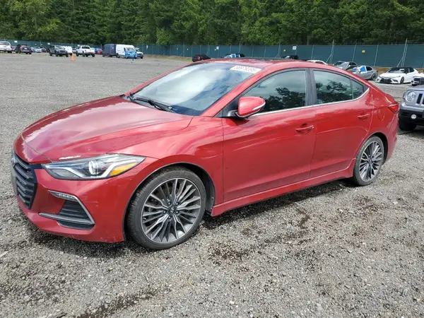 KMHD04LB4JU523758 2018 HYUNDAI ELANTRA - Image 1