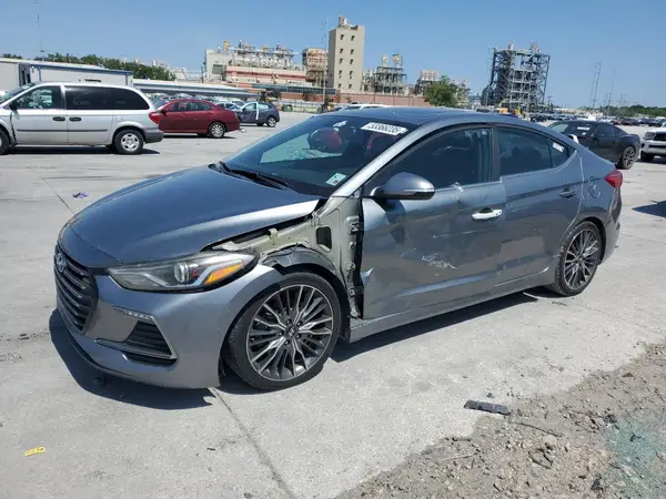 KMHD04LB4JU571762 2018 HYUNDAI ELANTRA - Image 1