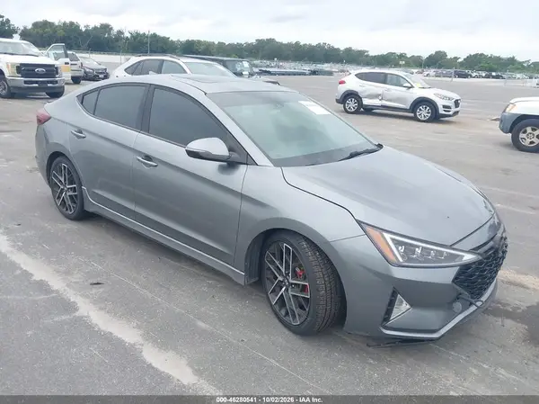 KMHD04LB4KU812558 2019 HYUNDAI ELANTRA - Image 1