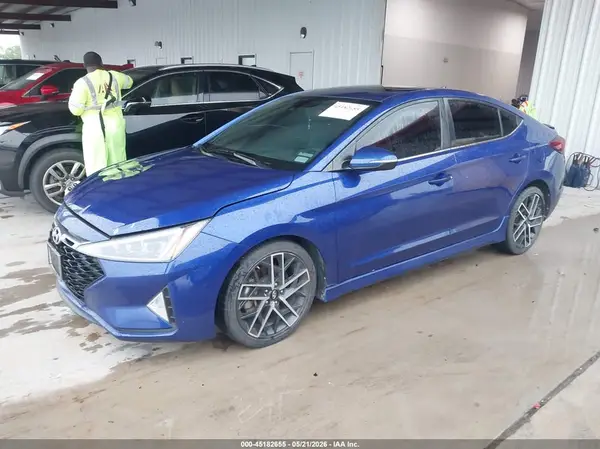 KMHD04LB4KU861131 2019 HYUNDAI ELANTRA - Image 2