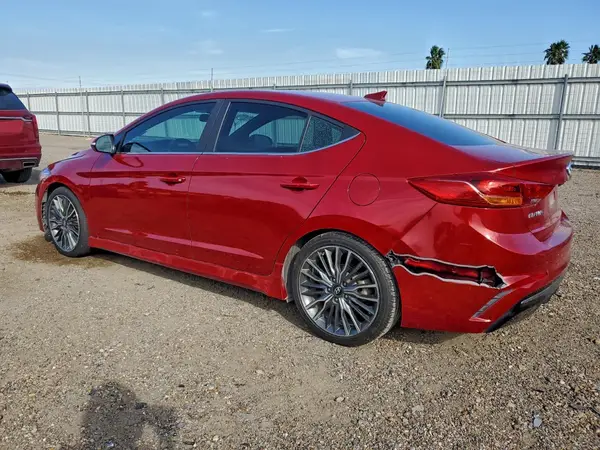 KMHD04LB5JU456104 2018 HYUNDAI ELANTRA - Image 2