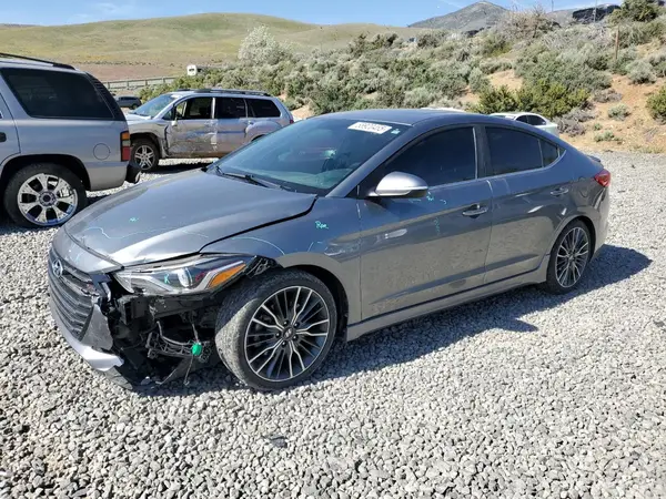 KMHD04LB5JU525535 2018 HYUNDAI ELANTRA - Image 1