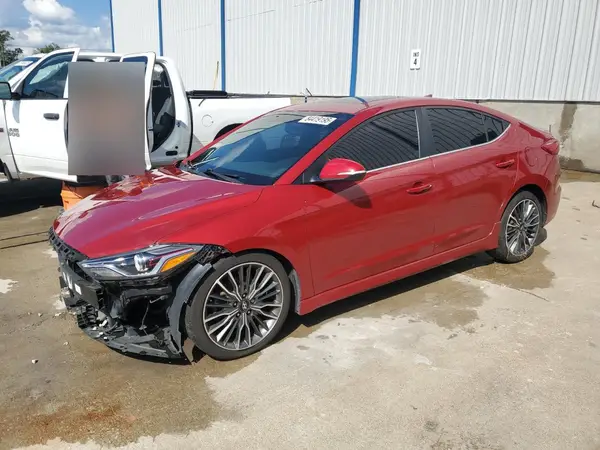 KMHD04LB5JU718655 2018 HYUNDAI ELANTRA - Image 1