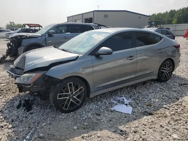 KMHD04LB5KU817297 2019 HYUNDAI ELANTRA - Image 1