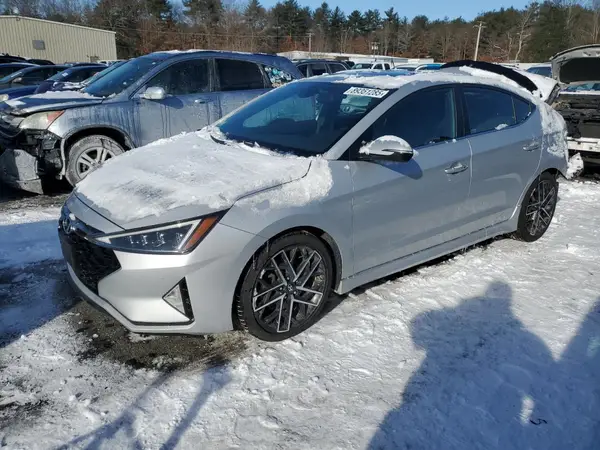 KMHD04LB5KU818093 2019 HYUNDAI ELANTRA - Image 1