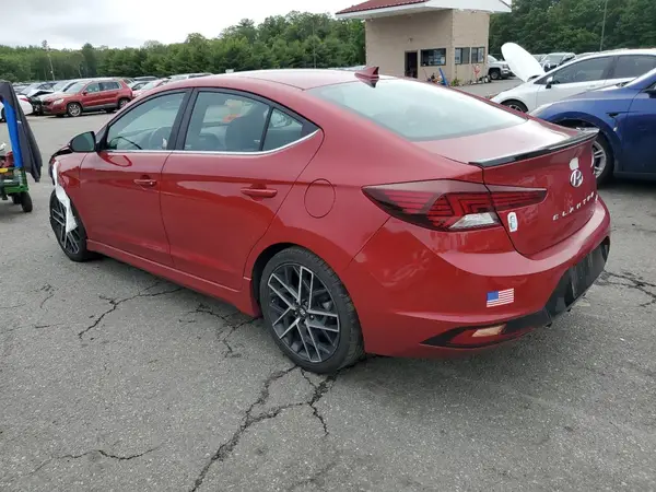 KMHD04LB5KU886829 2019 HYUNDAI ELANTRA - Image 2