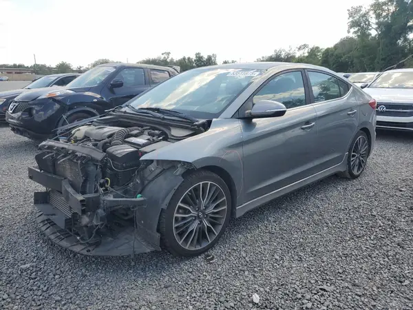 KMHD04LB6JU486406 2018 HYUNDAI ELANTRA - Image 1