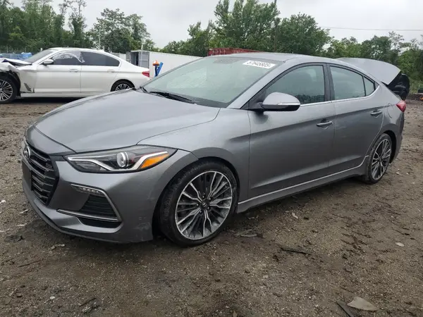 KMHD04LB6JU536379 2018 HYUNDAI ELANTRA - Image 1