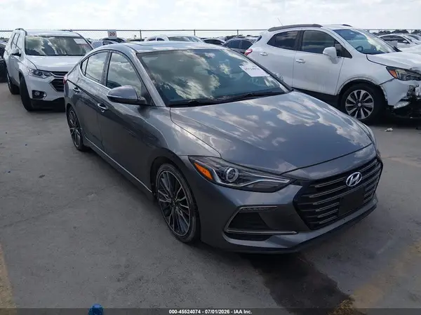 KMHD04LB6JU705283 2018 HYUNDAI ELANTRA - Image 1
