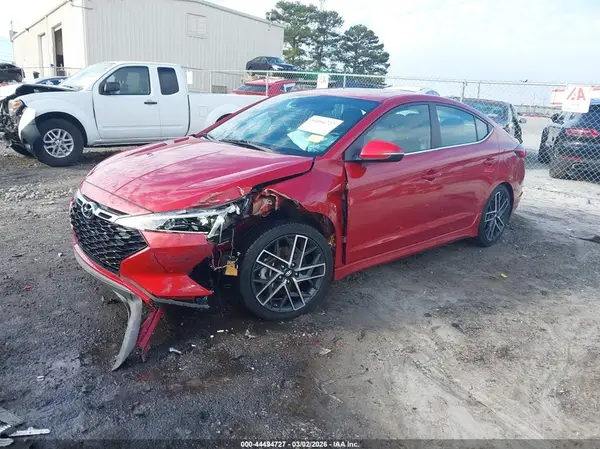 KMHD04LB6KU859042 2019 HYUNDAI ELANTRA - Image 2