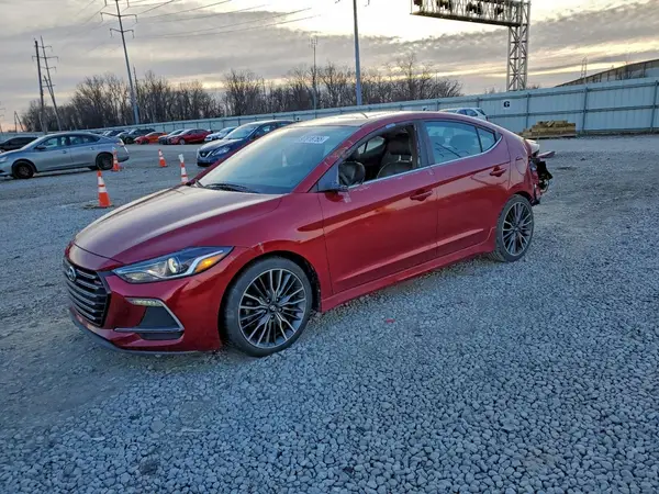 KMHD04LB7JU523110 2018 HYUNDAI ELANTRA - Image 1
