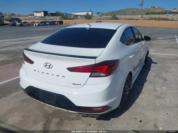 2020 HYUNDAI ELANTRA IAAI lot 44265776 auction photo 4