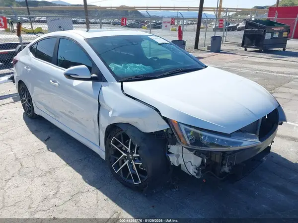 2020 HYUNDAI ELANTRA IAAI lot 44265776 auction photo 6