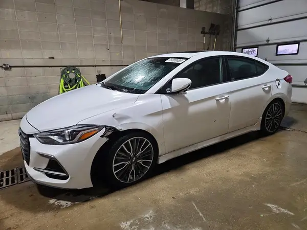 KMHD04LB8JU528865 2018 HYUNDAI ELANTRA - Image 1