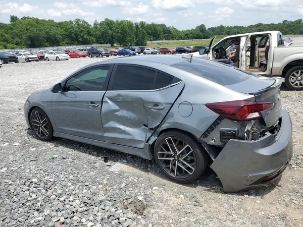 KMHD04LB8KU818458 2019 HYUNDAI ELANTRA - Image 2