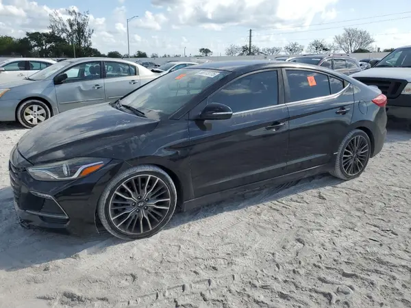 KMHD04LB9HU338695 2017 HYUNDAI ELANTRA - Image 1