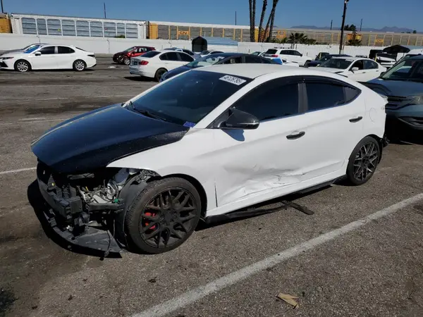 KMHD04LB9HU343637 2017 HYUNDAI ELANTRA - Image 1